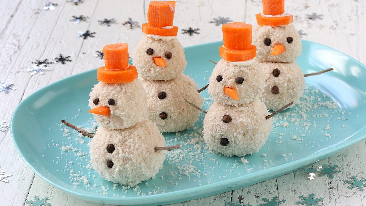 pupazzi di neve salati